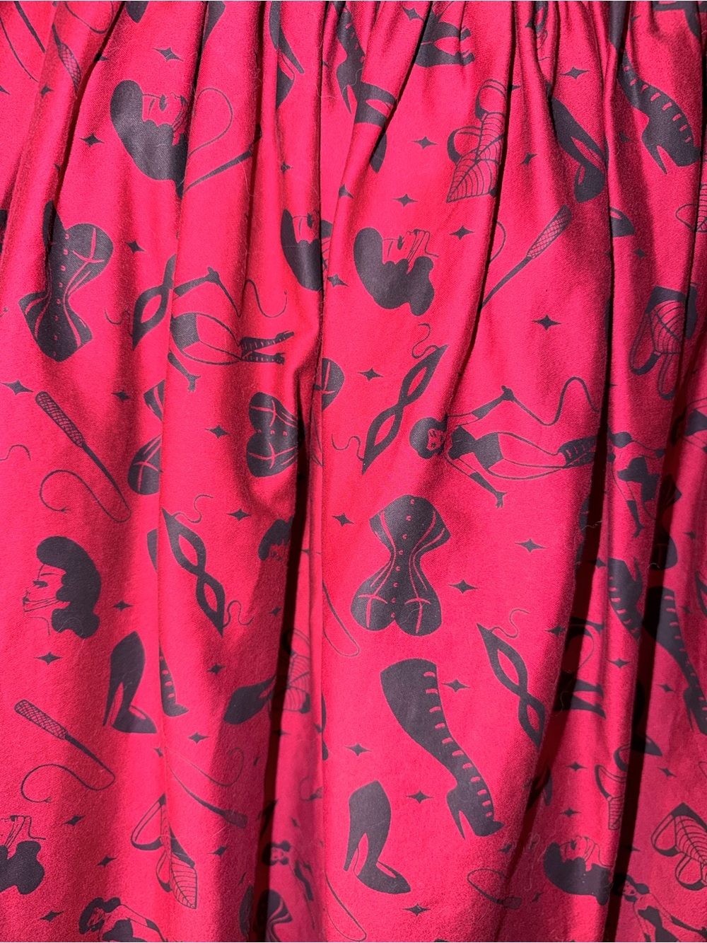 Deadly Dames Fetish Skirt - Picture 3 of 6